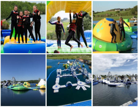 Cliff Lakes - Aqua Park & Water Assault Course in Tamworth, The Midlands - Third Image Cliff Lakes - Aqua Park & Water Assault Course in Tamworth, The Midlands - Third Image